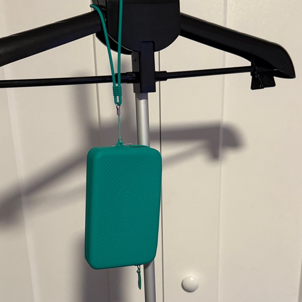 Havaianas Teal Hard Shell Case with Strap